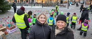 Förskolebarnen som lyser upp hjärtan på Stortorget