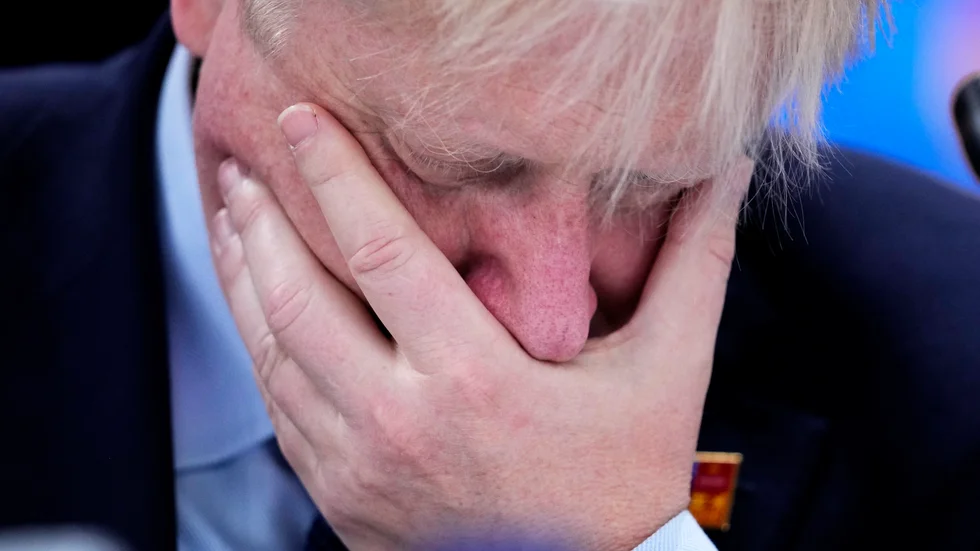 Är den senaste skandalen spiken i kistan för Storbritanniens premiärminister Boris Johnson? Arkivbild.