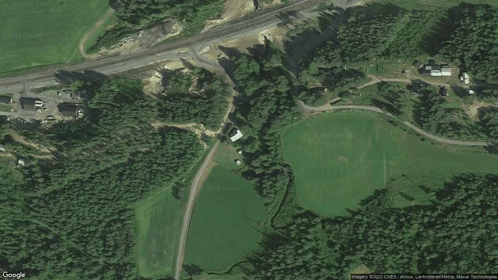 Området kring Västra Lillkorsträsk 1