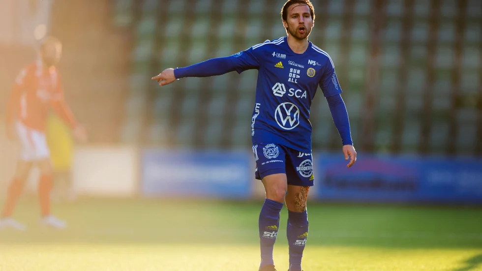 Gif Sundsvalls Daniel Stensson ryktas till Sirius. 