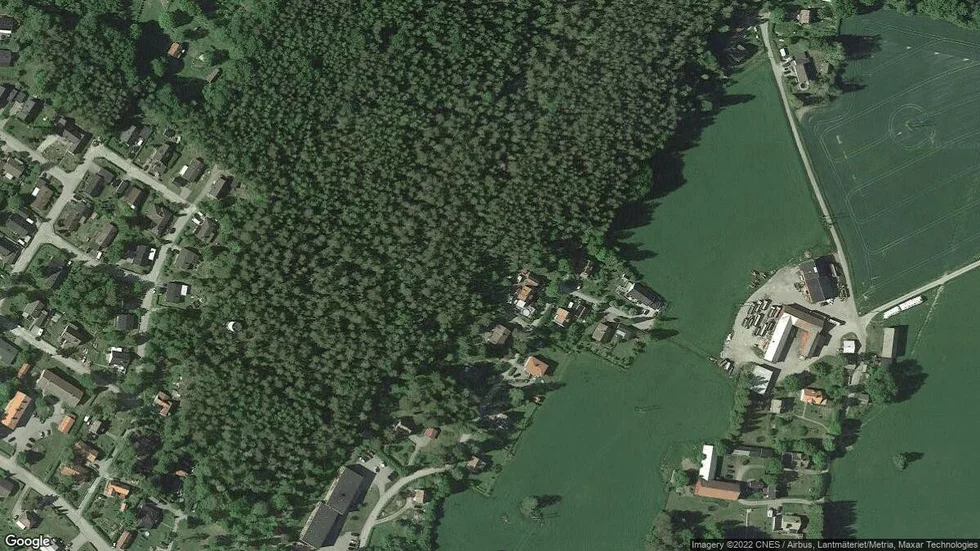 Området kring Västbergavägen 13