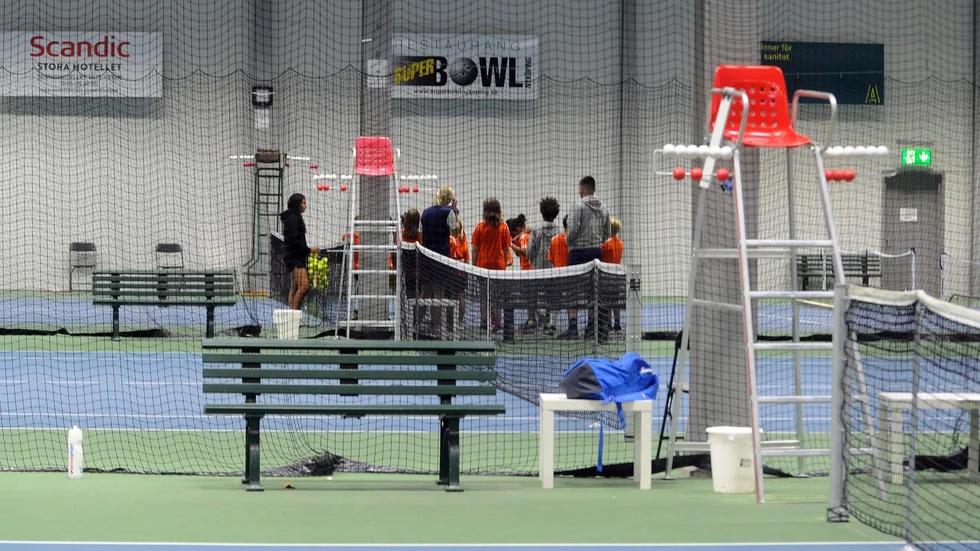 Nyköpings tennisklubb har just nu närmare 300 medlemmar varav 120 barn och ungdomar som tränar regelbundet.