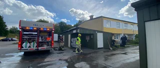 Kraftig rökutveckling i radhus i Eskilstuna: "Var fullt pådrag"