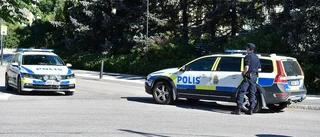 Stort polispådrag vid Järntorget i Oxelösund