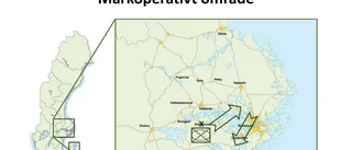 Militärövningen startade i måndags och i Björnlundatrakten förväntas slutstriden ske