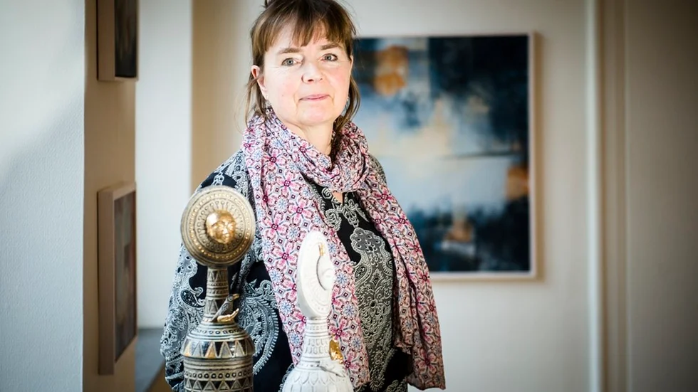 där även Susanne Kullman ställer ut keramik med både form och funktion...