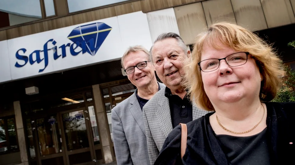 Joha Frondelius (KD), Kjell Larsson (C) och Ulrika Truedsson (S) var några av kommunstyrelseledamöterna som fick en dragning om kommunens äldreomsorg.