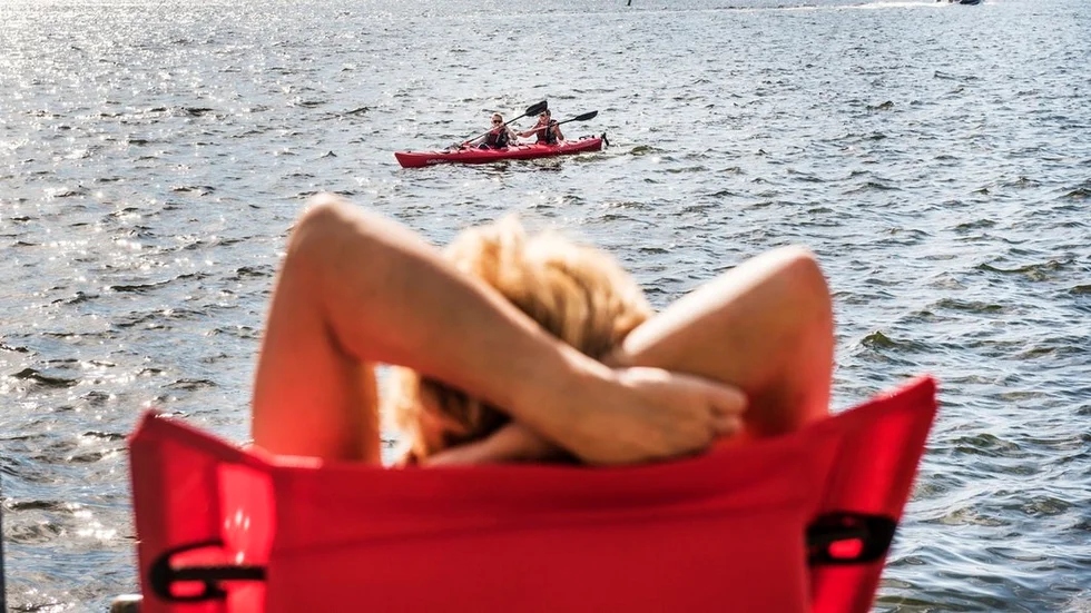 Glöm inte att smörja in dig ordentligt om du ska vara ute i sommarvärmen.