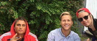 Daniels tidskrävande hobby: Jaga kändisar