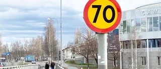 BESKED: Hastigheten sänks på del av E4 i Skellefteå