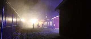 Brand i boende i Librobäck    
