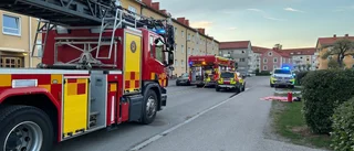 Köksbrand i lägenhet i centrala Katrineholm