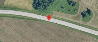 Stopp på väg 288 på grund av en singelolycka
