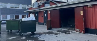 Rökutveckling i soprum på Vintergatan i Skellefteå