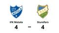 Sturefors fixade en poäng mot IFK Motala