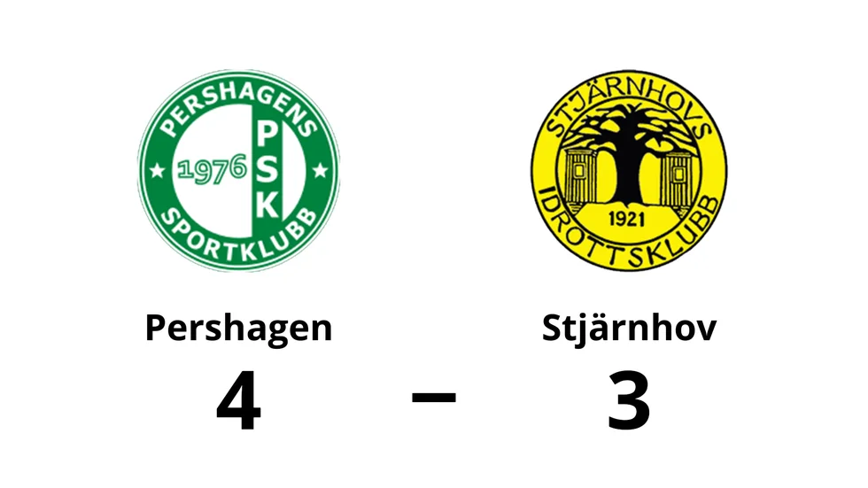 Pershagens SK vann mot Stjärnhovs IK