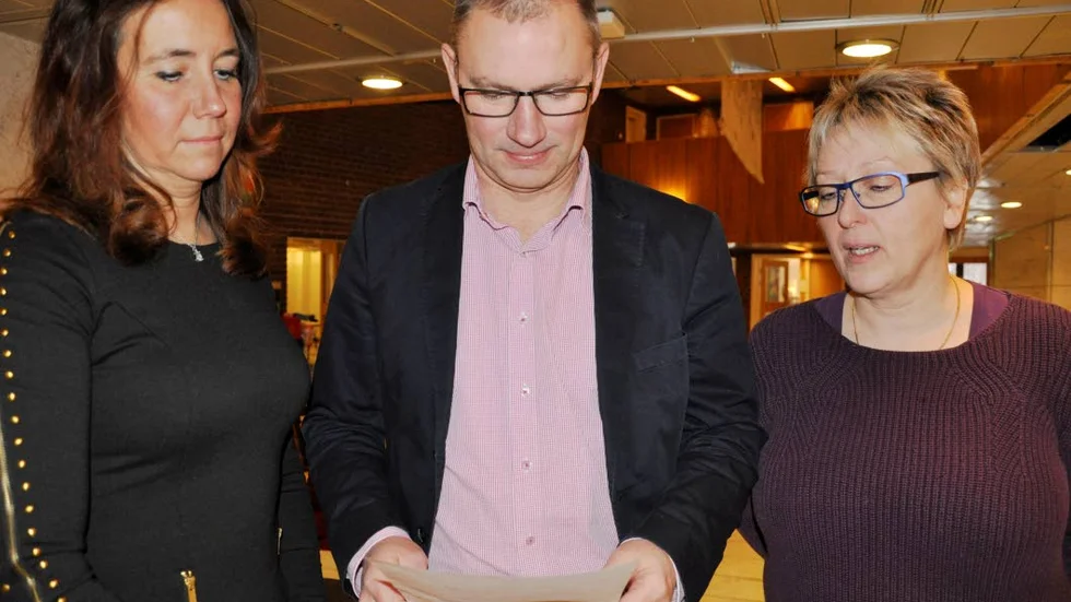 ANSVAR. Charlotte Sundqvist, Sven Nordlund och tillförordnade skolchefen Mona Sundqvist skuldbelägger ingen. De poängterar att det är deras ansvar att komma till rätta med problemen.