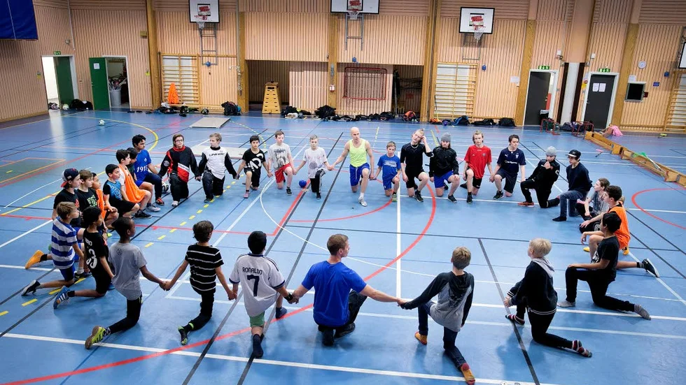 Ringlek. Det finns alltid tid för samtal och reflektion.