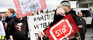 Demonstrationer vid gränsen