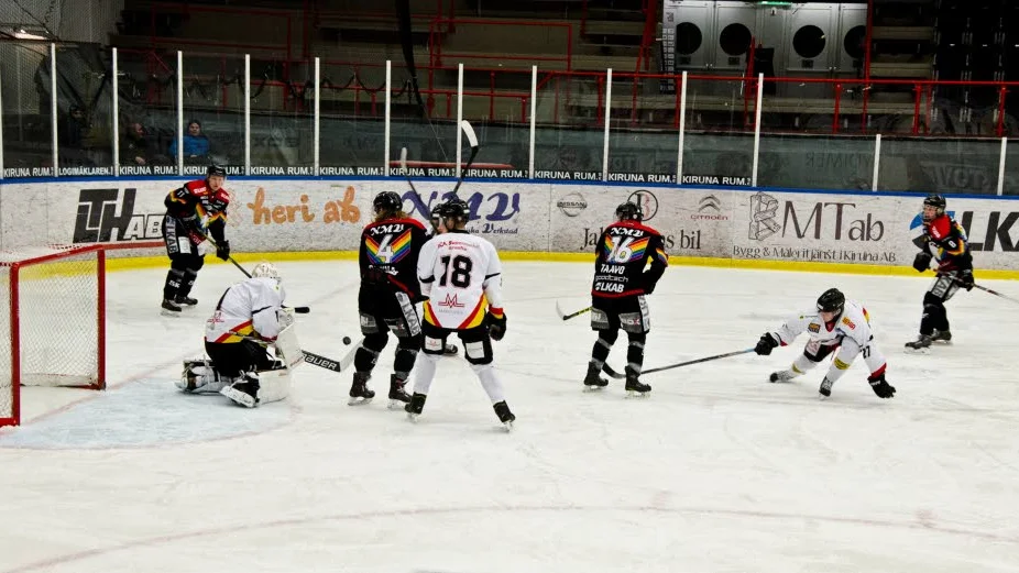 Kiruna-Brunflo slutade med en stabil seger för hemmalaget med 7-2. Imorgon väntar serieledaren Östersund.