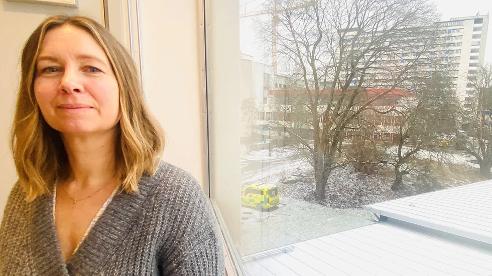 Malin Enarsson, smittskyddsläkare Sörmland. 