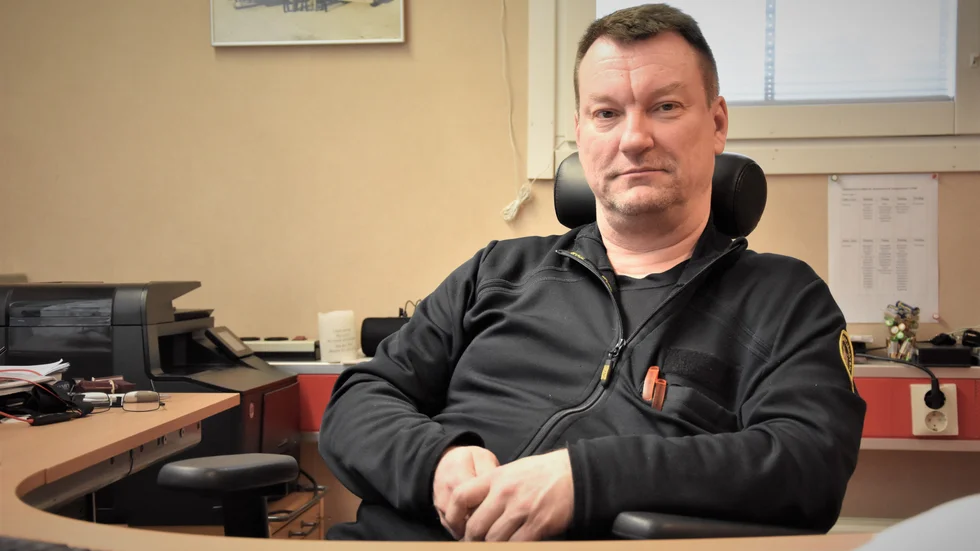 Roland Mäki, räddningschef Övertorneå, hoppas att vardagen snart kan återgå till det normala. 
