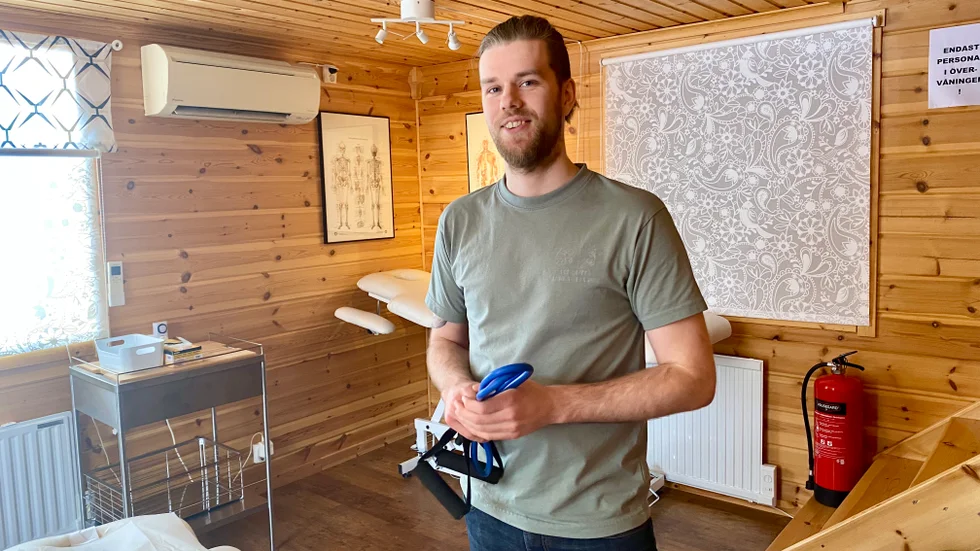 Efter studier i Vetlanda, Australien och Stockholm har Eric landat hemma i Piteå igen. "Jag har alltid haft många olika intressen i mitt liv", säger han.