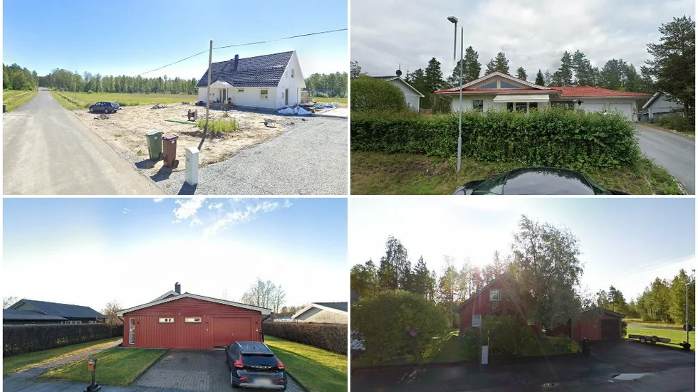 Sunderbyvägen 211, Knalltorpsvägen 32, Lantmätarvägen 86 och Riksdalervägen 41