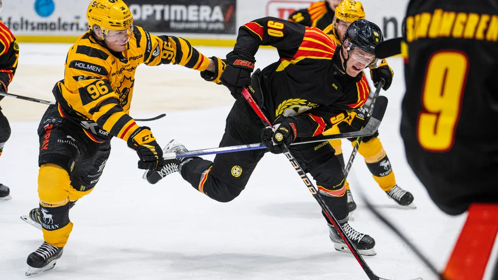 Rickard Hugg gjorde sin 100:e poäng i SHL mot Brynäs på tisdagskvällen, men var alltjämnt besviken efter förlusten.
