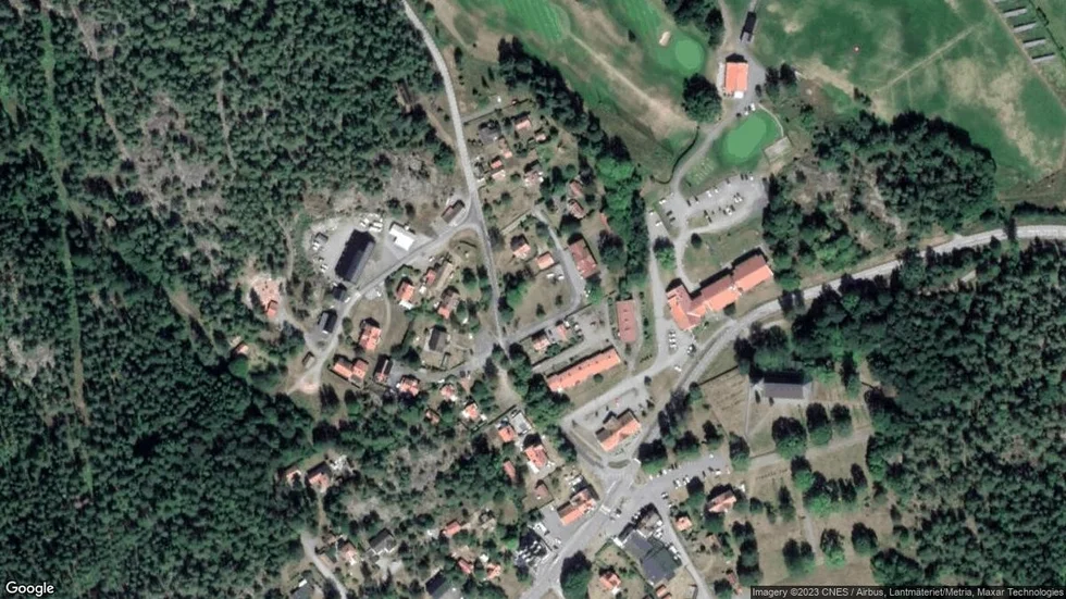 Området kring Gamla Skolvägen 4