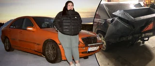 Lina, 17, hade änglavakt – blev påkörd i sin a-traktor
