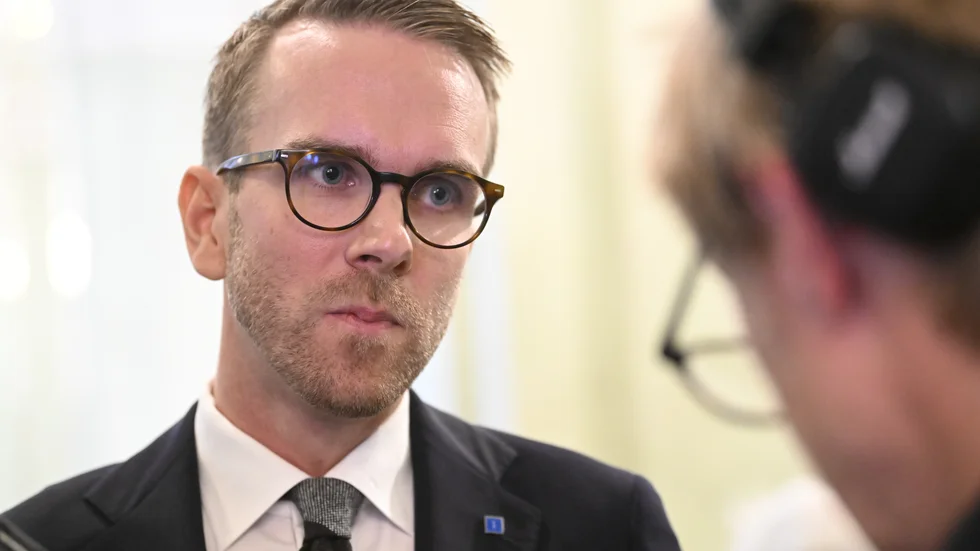Infrastruktur- och bostadsminister Andreas Carlson (KD) får en KU-anmälan på halsen för hanteringen av investeringsstöd till bostäder. Arkivbild.