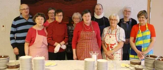 Uppskattad julgröt serverades