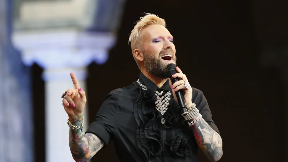 Rickard Söderberg och Malena Ernman är solister under "Amazing classics". Arkivbild.