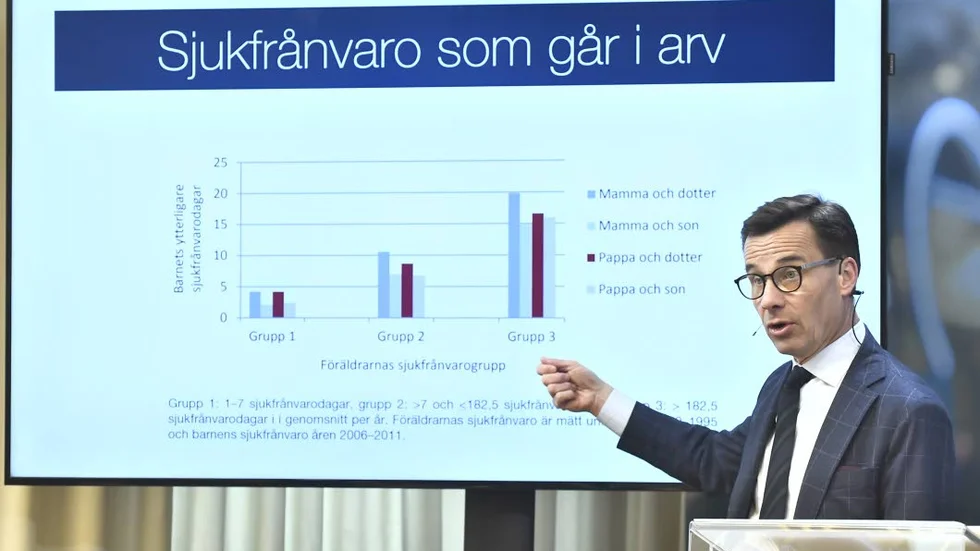 En blivande statsminister? Signaturen JoTa är kritisk till Ulf Kristersson (M).