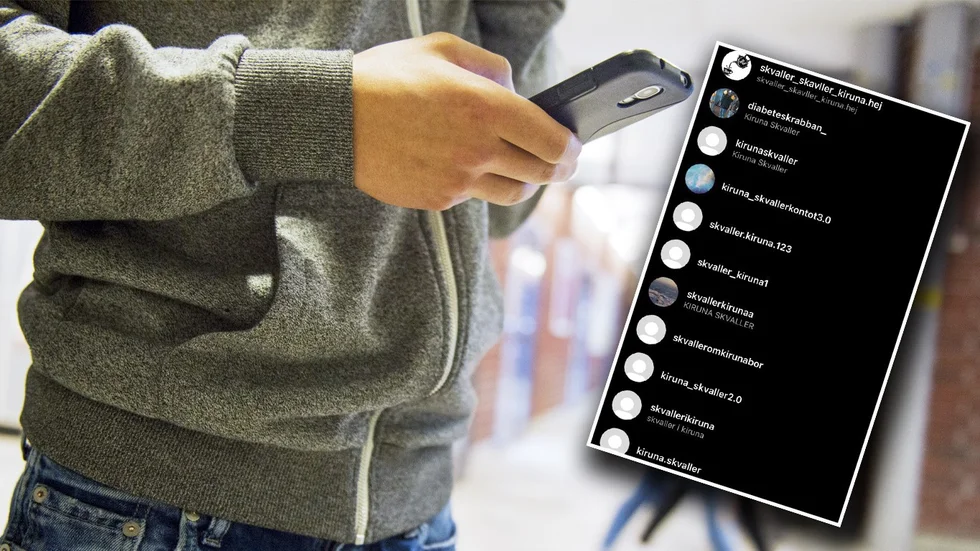 Polisen berättar att skvallerkonton försvinner och nya dyker upp om vart annat.