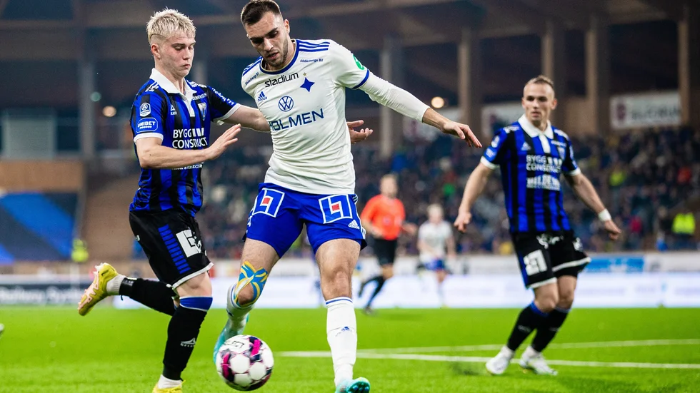 Egzon Binaku blev aldrig den spelare IFK hade hoppats på. Nu går han och klubben skilda vägar.