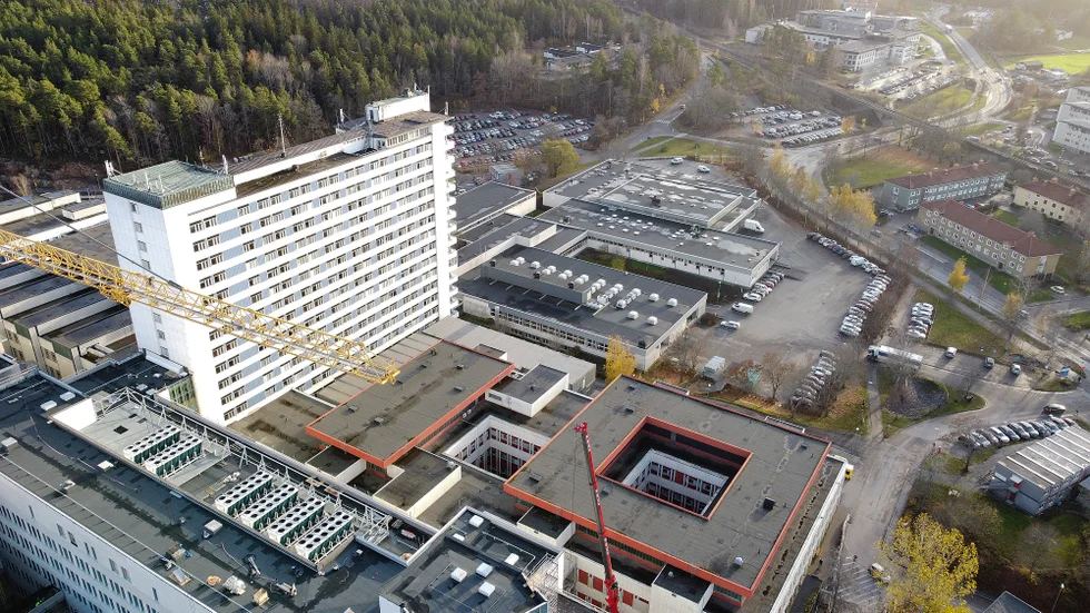 Mälarsjukhuset i Eskilstuna berörs av blockaden.