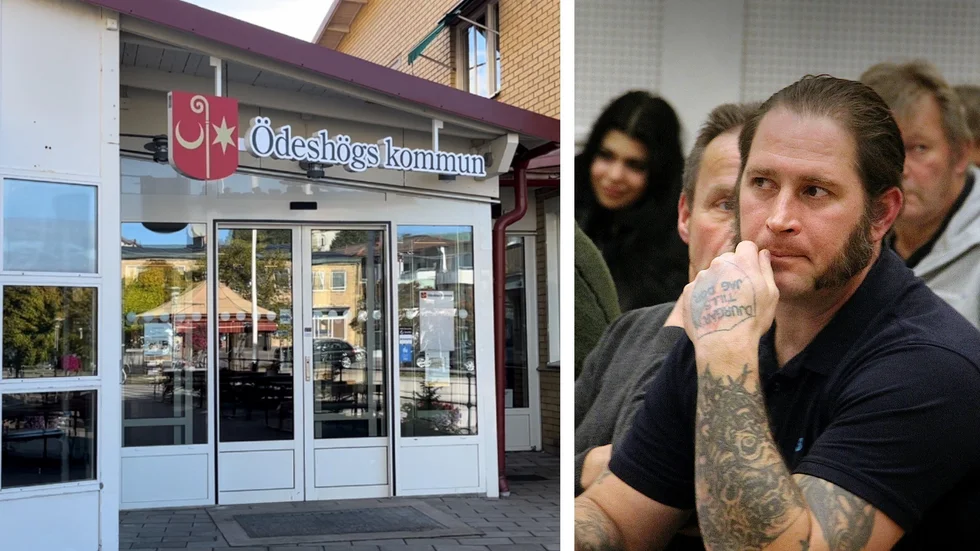 Johan Tegnert (SD) har skrivit under en motion till kommunfullmäktige i Ödeshög om att utöka de politiska tjänsterna.