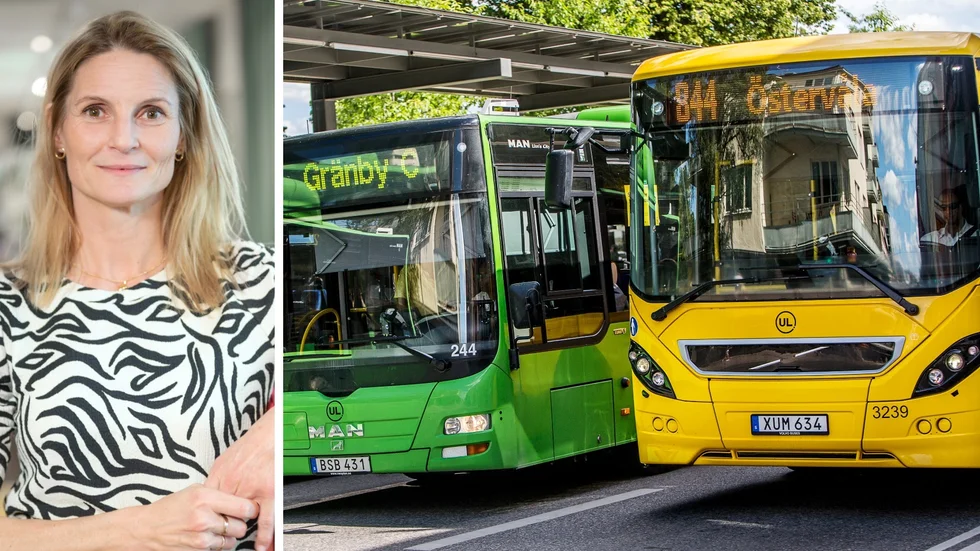 Johanna Bång, trafikchef på Region Uppsala, säger att hon aldrig tidigare har varit med om att en operatör slagit i vitestaket.