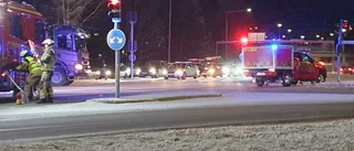 Böter efter kollision mellan personbilar