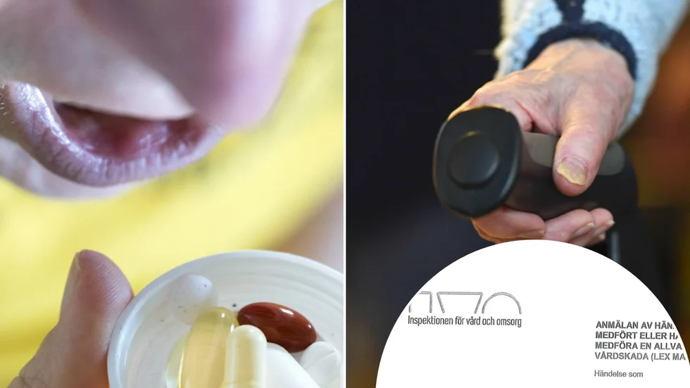 Två boende fick varandras mediciner. Missen hade kunnat innebära en allvarlig vårdskada, konstaterar kommunen som nu anmäler händelsen.