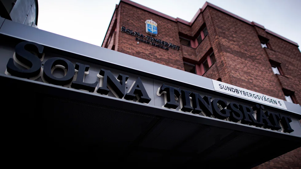 Solna tingsrätt. Arkivbild.