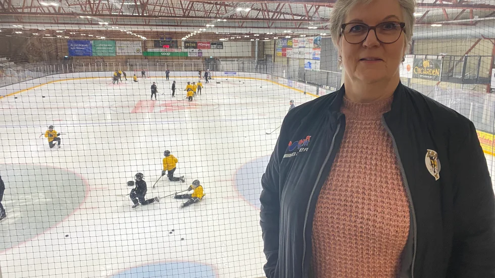 Anita Westerback blir ordförande för Vimmerby Hockey. 