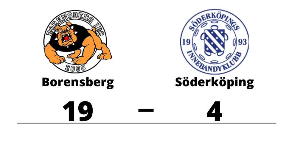Borensberg IBC vann mot Söderköpings IBK