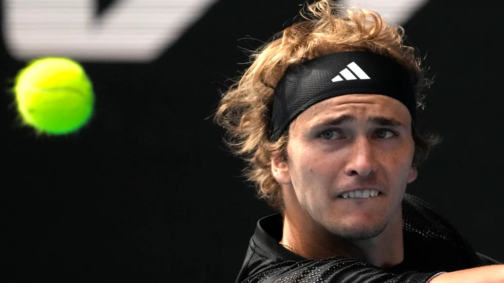 Alexander Zverev åkte ur Australian Open i torsdags.