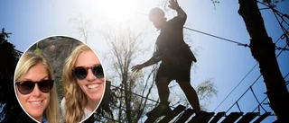 Två systrar öppnar sju höghöjdsbanor: "En klätterpark 15 meter upp i luften"