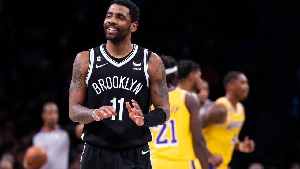 Kyrie Irving byter Brooklyn Nets mot Dallas Mavericks. Arkivbild.