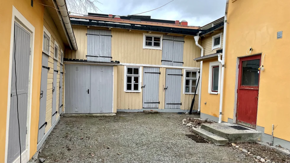Wallinska gården är en gammal åkargård från 1800-talet. Så här såg en del gårdar ut ända in till mitten av 1900-talet.