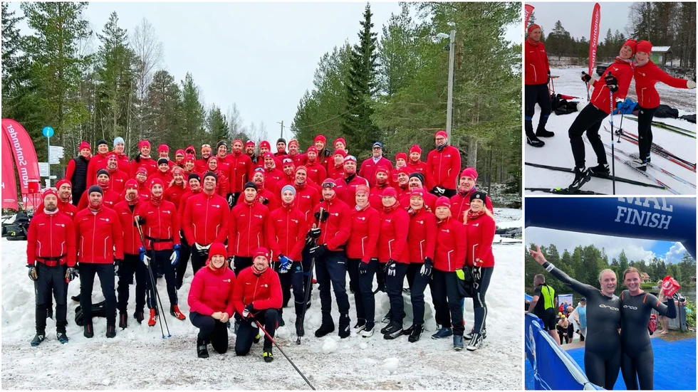300 personer skickade in ansökan om att få delta i Team Santanders  hälsoprojekt. 80 blev antagna och de försöker nu ta klassikernmedaljen. Några av dessa är Maria Gottvall och Linda Enell (översta bilden) och Ida Hofvander. 